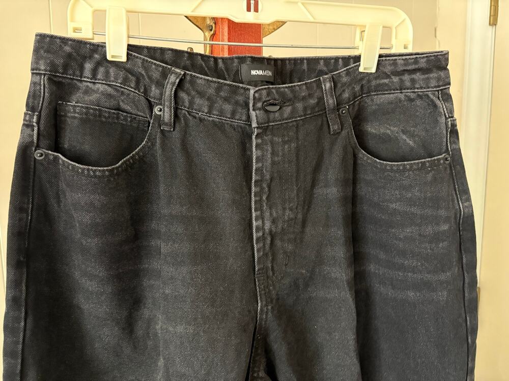 Nova Men Black Denim Men’s Jeans 34”